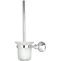 Sanlingo - ohne web api Toilettenbürste Klobürste Bürste wc Chrom Weiß