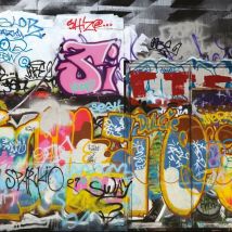 Ohpopsi - Street Graffiti Multicoloured Artsy Urban Spray Paint Wallpaper Mural