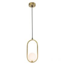 Larissa Lighting - Ohrid Plafonnier Suspension Bronze 1x G9
