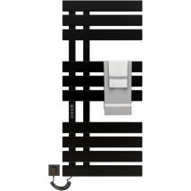 Oihpaw - Sèche-serviettes électrique – pour contrôle vocal/tactile/application – Sèche-serviettes électrique WiFi – Fonctionne avec Alexa et Google