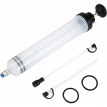 Swyeoot - Oil Syringe, Oil Suction Syringe - 500CC Transfer Pump, Oil Suction Pump, Gear Oil & Brake Fluid & Antifreeze Extractor - Hand Pump