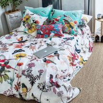 Oiseaux de paradis Housse de couette 200x200 cm (Lit 120)