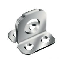 Vormann - Ojal L.35mm H.25mm S.2mm sta azul galvanizado (Por 25)