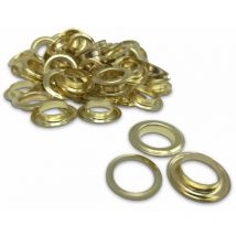 Ojales para lona Dorado 16 mm - Terre Jardin