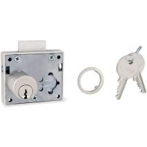 Serrure Ojmar R.902.22 Porte Nickel F-320.