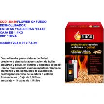 Flower - Pellet Für Ofen Und Heizkessel, Feuer, Schornsteinfeger, 1,5 Kg, 50237