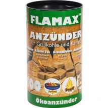 Öko-Anzünder 100 Stück aus Holz/Wachs-Spänen