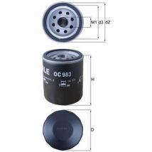 Ölfilter für Alfa Romeo, Fiat, Lancia – M20x156H – 282g – 94mm Höhe – 75mm Durchmesser – 20Nm Anzugsdrehmoment