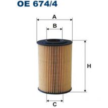 Ölfilter OE6744 – 32mm – 72mm – 110mm – FILTRON
