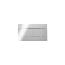 Pulsador SLIM Cromo Brillo – Plaque de commande WC – Finition métal, Matières, Hauteur, Forme, Largeur, Longueur