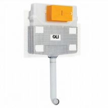 120 Plus Mechanical Mid Height Concealed Cistern with Front Dual Flush - OLI