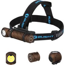 Olight - Perun 2 Lampada Frontale Multifunzione led Faro usb Ricaricabile 2500 Lumen Faro 166M Max ipx 8 Impermeabile per attività all'aperto come