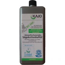 Olio adesivo per catena sega BIO 2000 76 mm²/s (a 40°C) Flacone da 1l KAJO (Per 20)