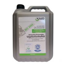 Olio adesivo catena sega bio 2000 76 mm²/s (a 40°C) Tanica 5l Kajo