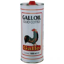 Olio di lino Gallo cotto 5 lt standolizzato a tripla cottura