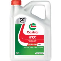 Olio Lubrificante Sintetico Motore Auto Castrol Gtx 15w-40 A3/b3 4l