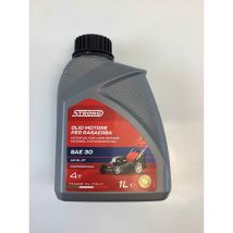 Aceite de motor SAE-30 Strong 1 litro Motores de 4 tiempos cortacéspedes buena lubricación