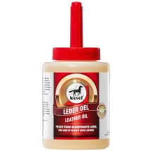 Olio per il cuoio con pennello integrato Leather Oil ideale per cuoio usurato e molto sollecitato 450 ml
