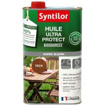 Olio per mobili da giardino Nature Protect Teak opaco 1 l Syntilor