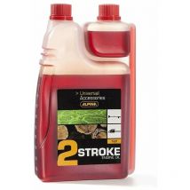 Olio sintetico 2 tempi per miscela motoseghe decespugliatori Alpina castor lt 1