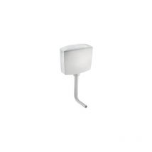 Doppelt entleerende Wand-WC-Spülkasten 3-6 lt, 140 mm dick