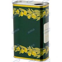 Lkanne 0,25 l rechteckig grüner Tropfen gelbes Loch D24 - 40 Stück