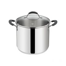 Lagostina - Olla de acero inoxidable de 20 cm + tapa - 12896020520