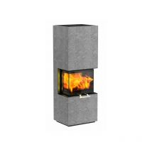 Kaminofen Osorno S 5,7 Kw Ofen Kamin Holzofen Bausatz 'naturstein/serpentin' - Olsberg
