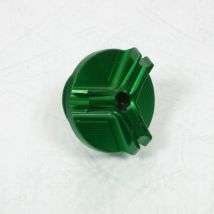 Ölstandskappe Alu Cnc Eloxiert Grün Avocado Für Motorrad Kawasaki