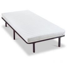 Olympe Literie - Ensemble egio 90x200 cm Matelas Latex Like + Sommier Métal
