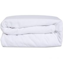 Olympe - literie Protège matelas absorbant songe 160x200 cm Coton gratté