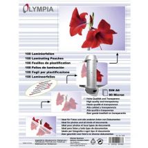 Feuille de plastification din A6 brillant 100 pc(s) - Olympia
