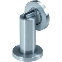 Olympia Ts 240 - Tope De Puerta (acero Inoxidable, Acero Inoxidable, Instalado En El Suelo, 77 Mm, 50 Mm, 50 Mm)