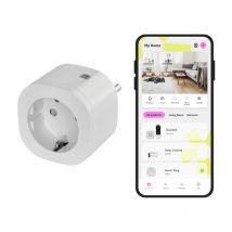Omajin by Netatmo Presa Intelligente con timer, monitoraggio consumo, controllo remoto, spegnimento ritardato, risparmio energetico, Wi-Fi/Bluetooth,