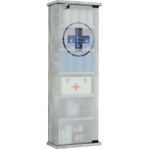 Ebuy24 - OmalXXL armoire de salle de bain , cabinet médical béton décor.