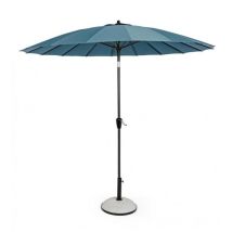 Ombrellone da giardino rotondo 2.7M - atlanta - Colore: Blu