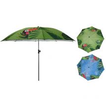 Ombrellone con stampa animalier dia200cm