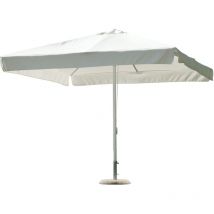 Ombrellone da Giardino 3x3 metri palo centrale bianco idrorepellente