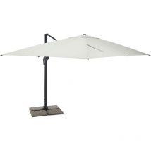 Ombrellone da Giardino in Alluminio 3x4 m Taddei Ischia Grigio Charcoal