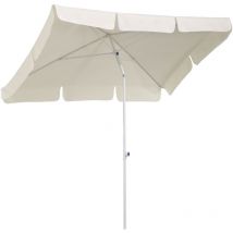 Schneider Ombrellone Ibiza, Natura, ca. 180 x 120 cm, 4 componenti, Rettangolare