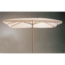 Ombrellone in legno mt.3x4 palo mm 48 per arredo giardino e bordo piscina Salone