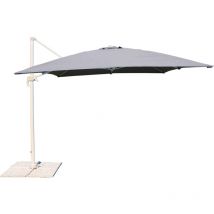 Ombrellone mercurio con telo grigio 3 x 4 mt