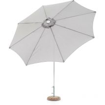 Ombrellone palm beach diametro bianco 3mt giardino balcone campeggio spiaggia