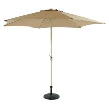 Ombrellone Palo Centrale da Esterno in Alluminio d. 280 cm Tortora
