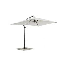 Ombrellone Mod Viro 4x4 Mt A Braccio Decentrato Alluminio Colore Beige M0469-21