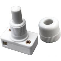OMEG B2OOSLSLW6LW B2OOSLSLW6LW Interuttore a pressione 250 V/AC 1 A 2 x On / Off Permanente (L x L) 22 mm x 12.3 mm 1 p