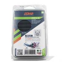 Klammern Omega 16 Galva plastifiziert grau 1250 Stück - Edma