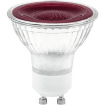 Ampoule led pour effet lumineux 230 v GU10 7 w rouge - Omnilux