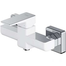 Omnires - Parma - Mitigeur de douche, blanc/chrome PM7440CRB