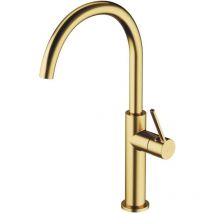 Omnires - Tula - Mitigeur d'évier, laiton brossé TL6050BSB